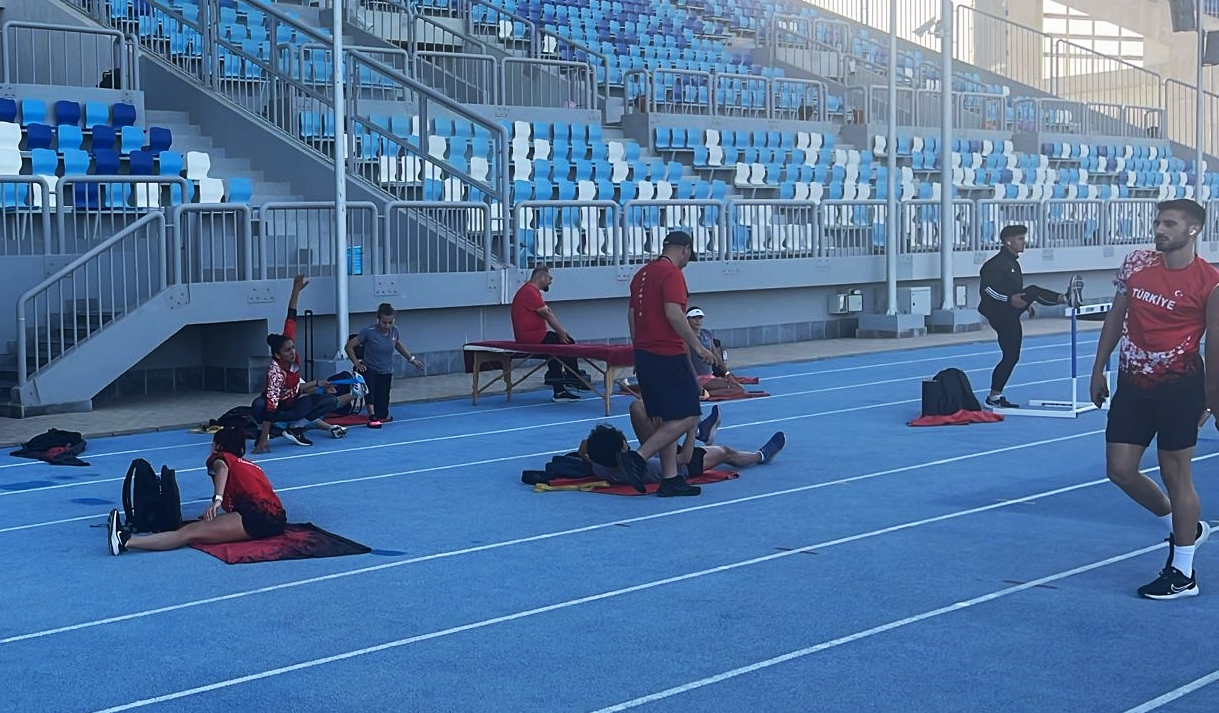 Milli takımımız Mısır’da piste çıkıyor