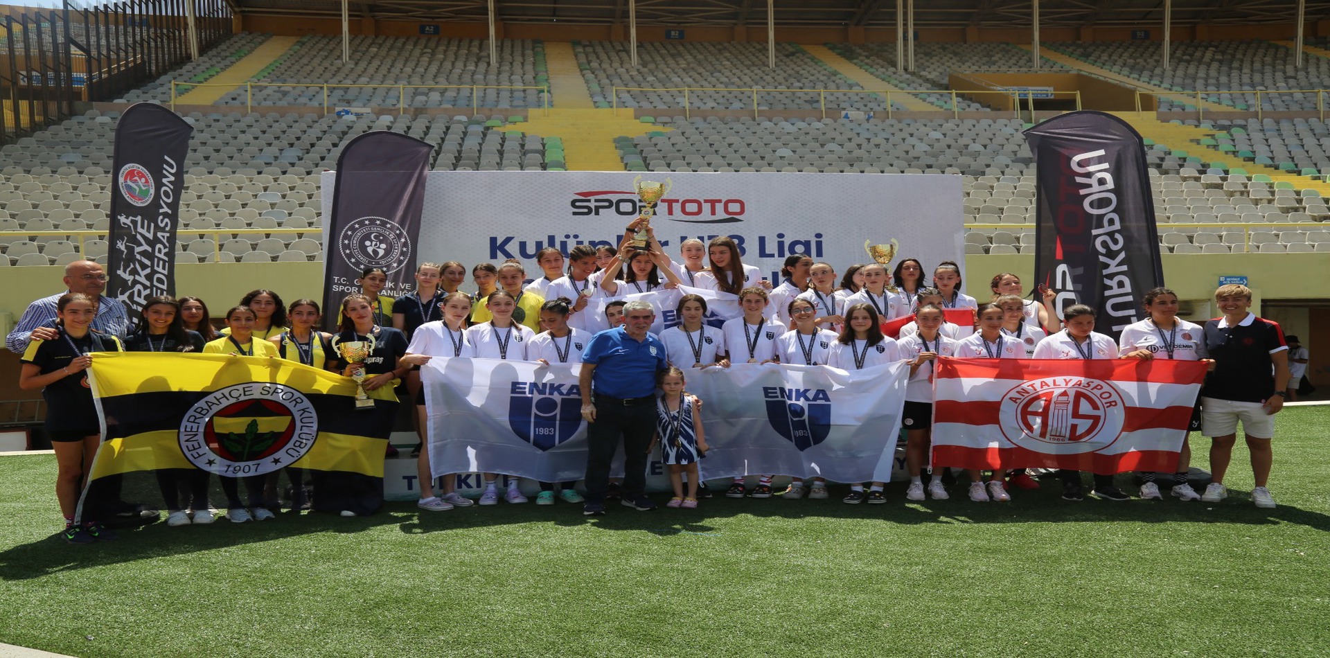U18 Kulüpler Ligi'nde Şampiyonlar belli oldu